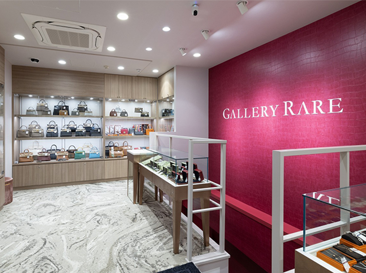 ギャラリーレア 銀座本店 ディスプレイ