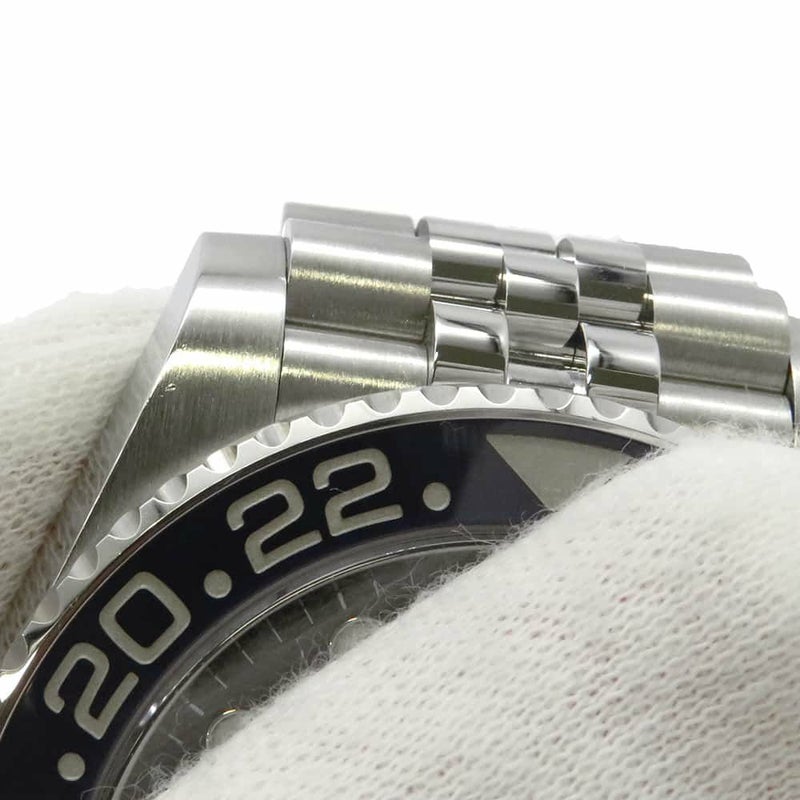 ロレックス GMTマスター2 デイト ランダムシリアル ルーレット 126710BLRO ROLEX 腕時計 黒文字盤