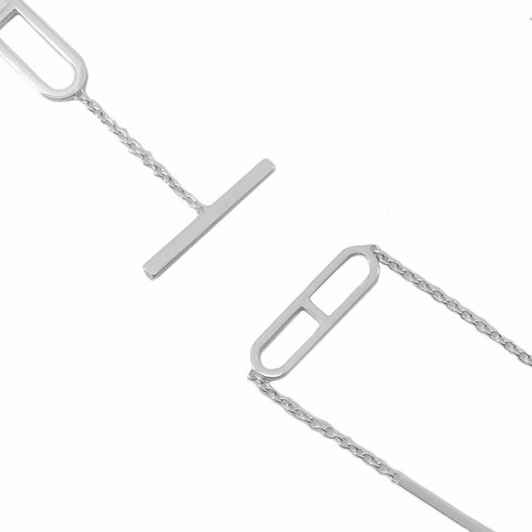 エルメス ネックレス エヴァ シェーヌダンクル ロングネックレス SV925シルバー HERMES ジュエリー