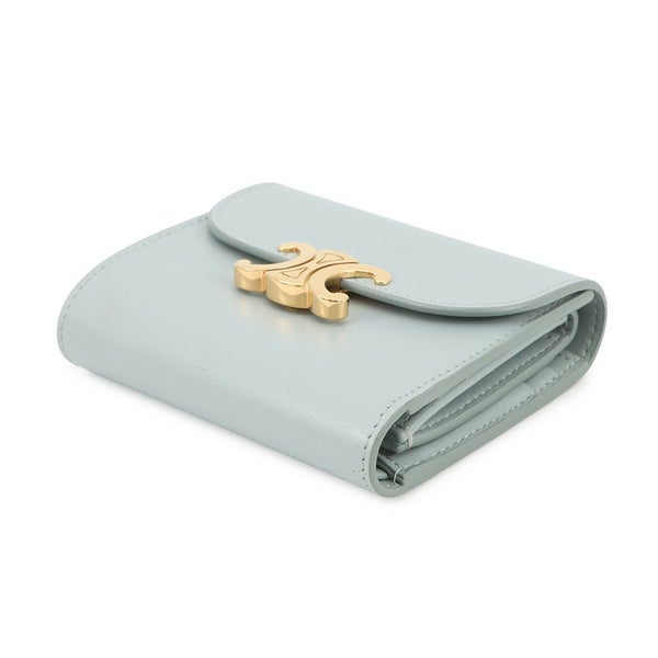 セリーヌ 三つ折り財布 トリオンフ スモール フラップウォレット 10D783DPV CELINE 財布