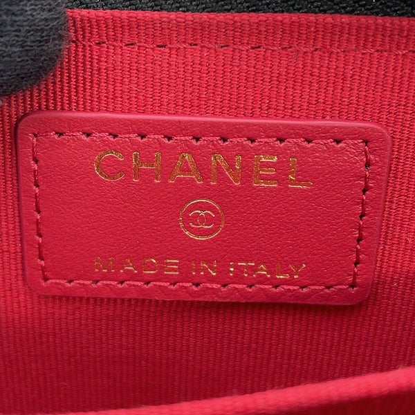 シャネル コインケース CAHNEL19 ディズヌフ コインパース ココマーク マトラッセ AP0949 CHANEL 小銭入れ 黒