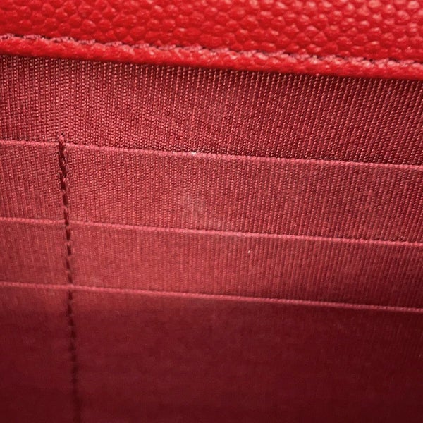 シャネル チェーンウォレット マトラッセ ココマーク マドモアゼル キャビアスキン A80972 CHANEL 財布