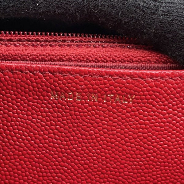 シャネル チェーンウォレット マトラッセ ココマーク マドモアゼル キャビアスキン A80972 CHANEL 財布