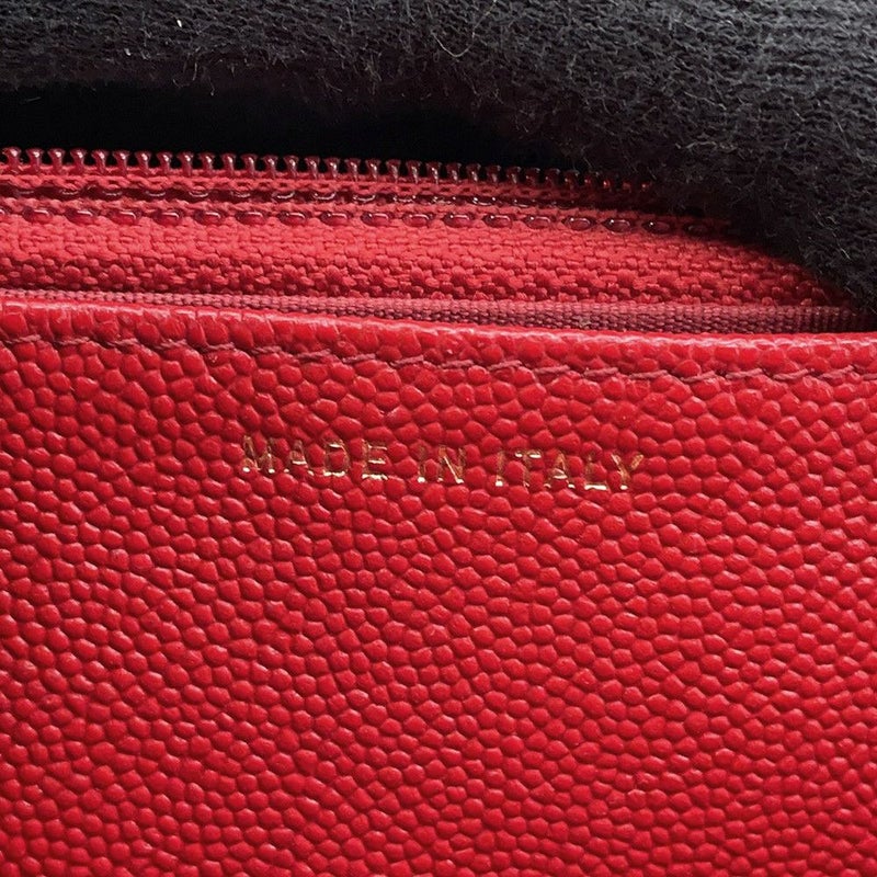 シャネル チェーンウォレット マトラッセ ココマーク マドモアゼル キャビアスキン A80972 CHANEL 財布