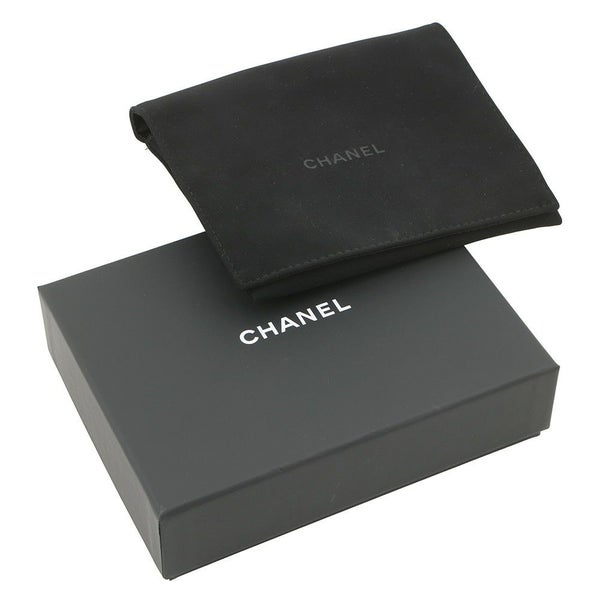 シャネル コインケース マトラッセ ココマーク ラムスキン AP4344 CHANEL フラグメント カードケース 黒