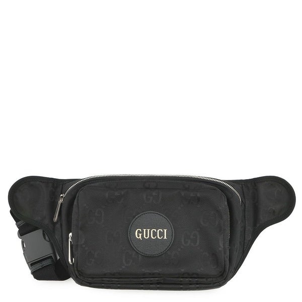 グッチ ボディバッグ  オフザグリッド GGナイロン 739376 GUCCI ウエストバッグ 黒
