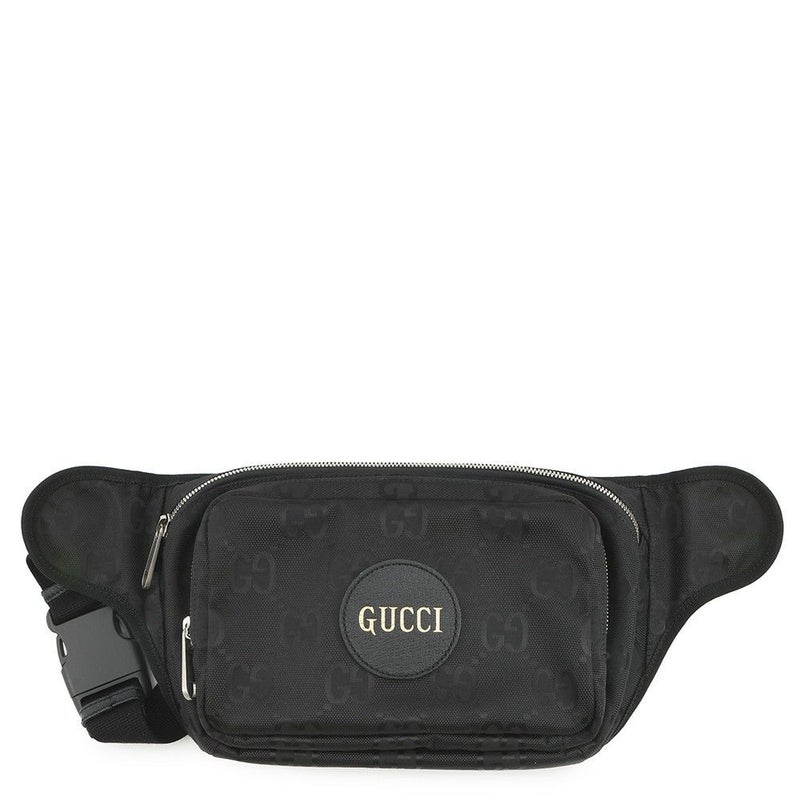 グッチ ボディバッグ  オフザグリッド GGナイロン 739376 GUCCI ウエストバッグ 黒