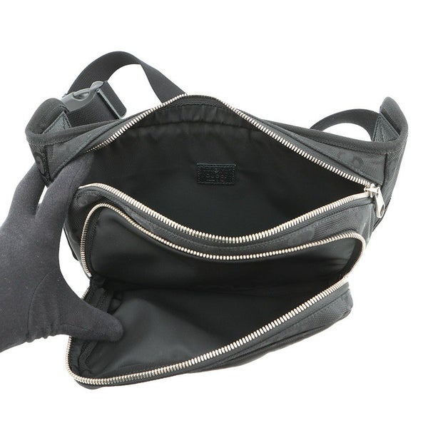 グッチ ボディバッグ  オフザグリッド GGナイロン 739376 GUCCI ウエストバッグ 黒