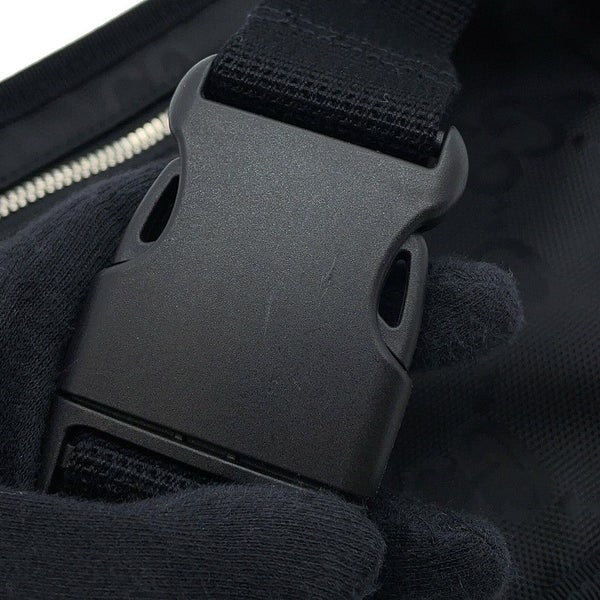 グッチ ボディバッグ  オフザグリッド GGナイロン 739376 GUCCI ウエストバッグ 黒