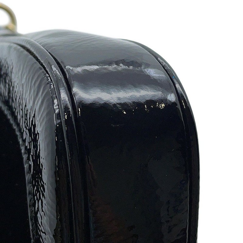 グッチ チェーンショルダーバッグ ジャッキー ミニ パテント エナメル 782889 GUCCI 黒