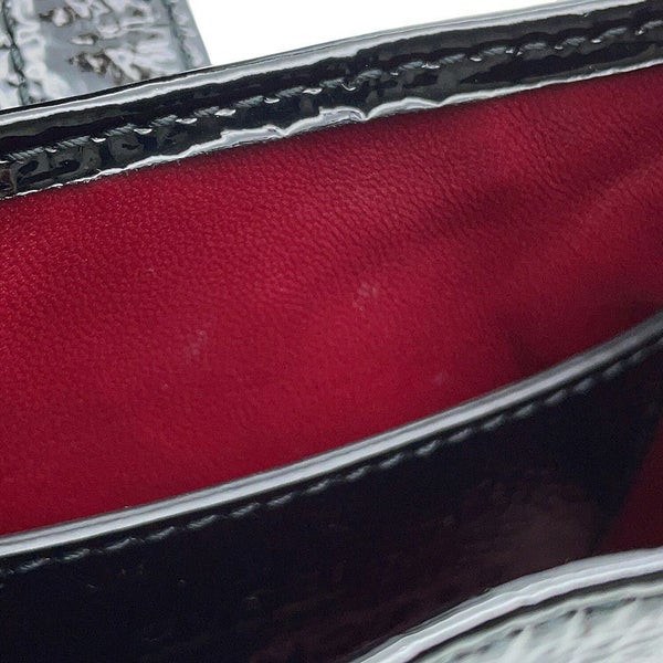 グッチ チェーンショルダーバッグ ジャッキー ミニ パテント エナメル 782889 GUCCI 黒