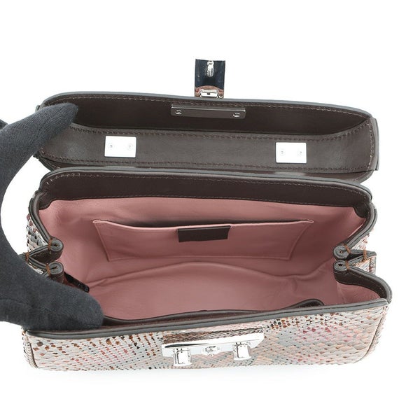 グッチ ハンドバッグ バンブー レディロック パイソン 353522 GUCCI 2way ショルダーバッグ