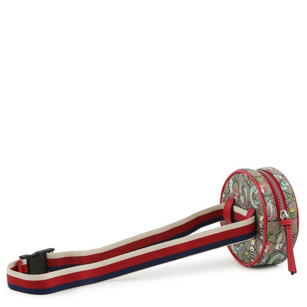 グッチ ボディバッグ チルドレンズ ヒグチユウコ  猫 GGスプリーム/レザー 502330 GUCCI  キッズ ウエストポーチ