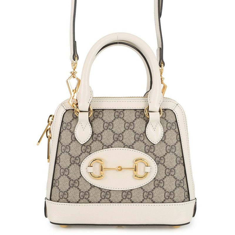グッチ ショルダーバッグ ホースビット ミニ GGスプリーム/レザー 640716 GUCCI バッグ 2way ハンドバッグ