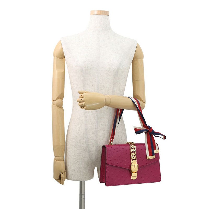 グッチ ショルダーバッグ シルヴィ スモール リボン 524405 GUCCI ハンドバッグ スター