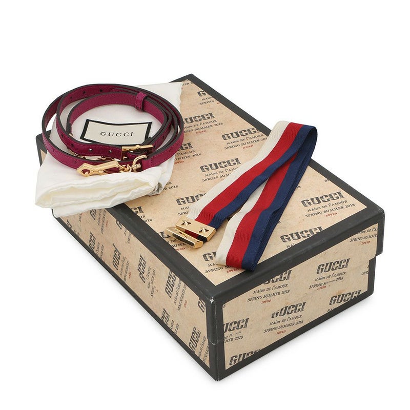 グッチ ショルダーバッグ シルヴィ スモール リボン 524405 GUCCI ハンドバッグ スター