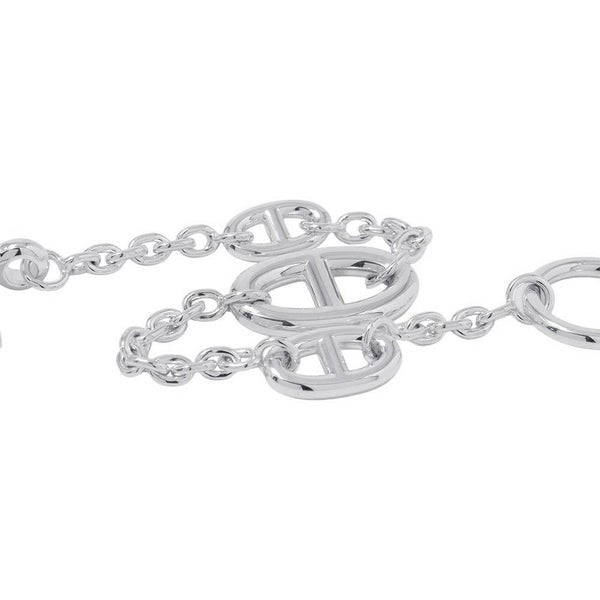 エルメス ブレスレット シェーヌダンクル ファランドール SV925シルバー サイズST HERMES ジュエリー