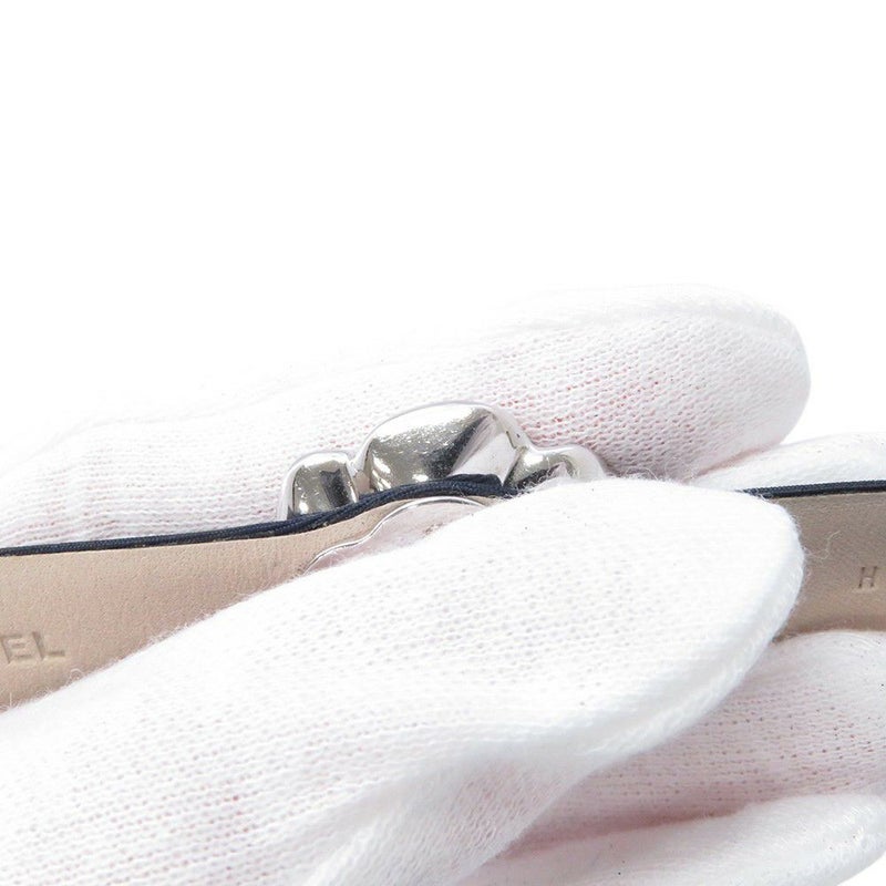 シャネル カメリア サファイア/ダイヤベゼル H1186 CHANEL 腕時計 ホワイトシェル文字盤 4Pダイヤ クォーツ