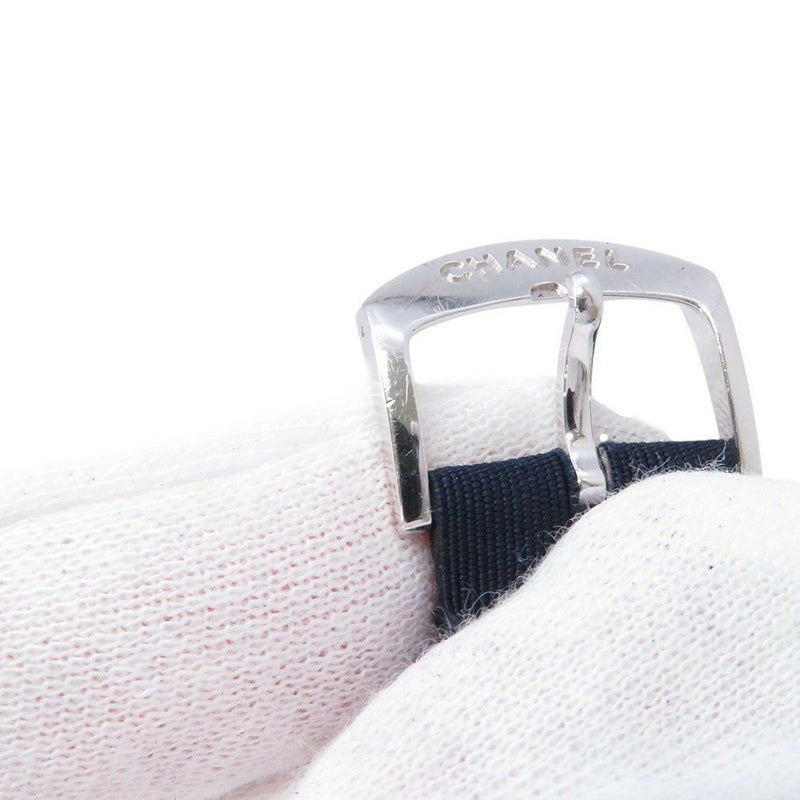 シャネル カメリア サファイア/ダイヤベゼル H1186 CHANEL 腕時計 ホワイトシェル文字盤 4Pダイヤ クォーツ