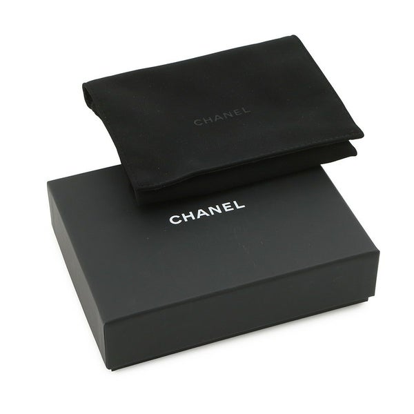 シャネル 三つ折り財布 マトラッセ ココマーク クラシック スモール フラップ ウォレット キャビアスキン AP0230 CHANEL 財布 黒