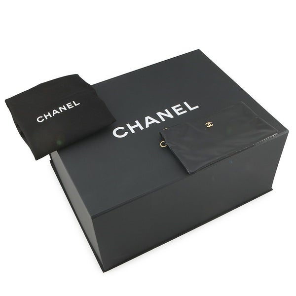 シャネル ハンドバッグ シャネル22 ミディアム シャイニーカーフレザー AS3261 CHANEL バッグ ショルダーバッグ 黒