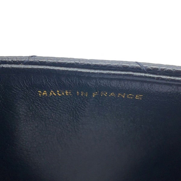 シャネル チェーンショルダーバッグ マトラッセ25 ココマーク ダイアナ キャビアスキン A01165 CHANEL 黒