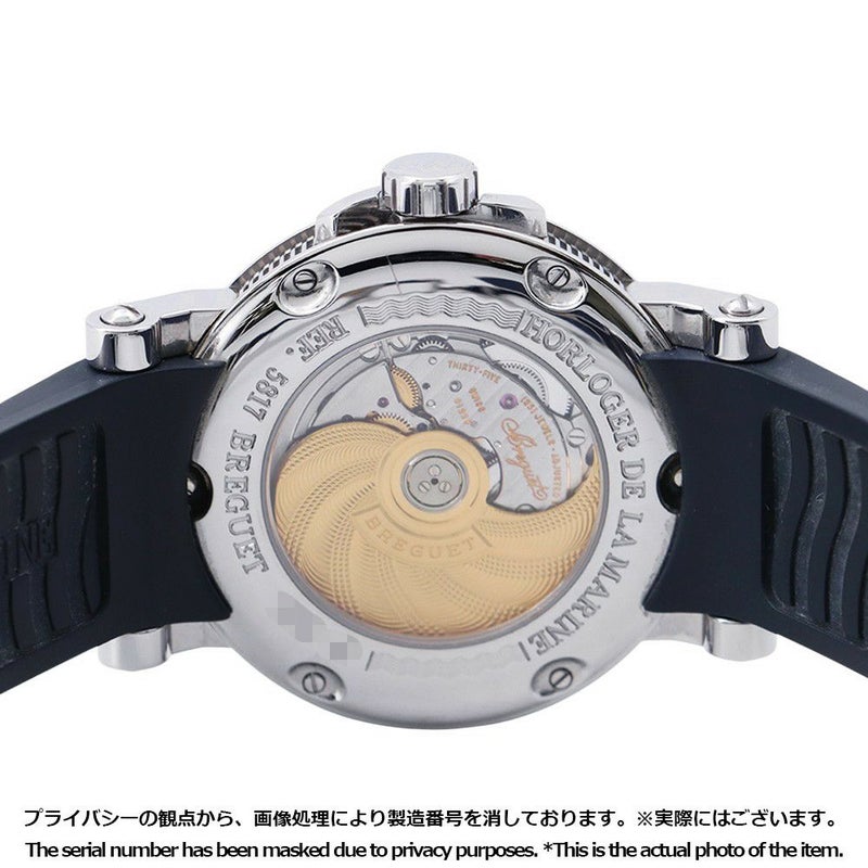 ブレゲ マリーンII ラージデイト 5817ST/12/5V8 BREGUET 腕時計 ウォッチ シルバー文字盤