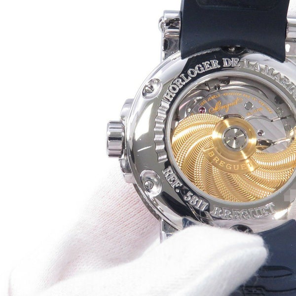 ブレゲ マリーンII ラージデイト 5817ST/12/5V8 BREGUET 腕時計 ウォッチ シルバー文字盤