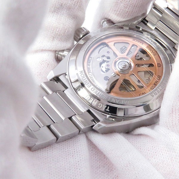 タグホイヤー カレラ キャリバーホイヤー02 クロノグラフ ジャパンリミテッドエディション 黒文字盤