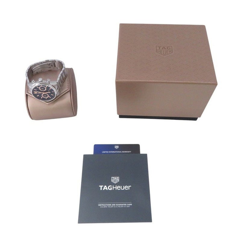 タグホイヤー カレラ キャリバーホイヤー02 クロノグラフ ジャパンリミテッドエディション 黒文字盤