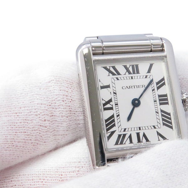 カルティエ タンク マスト SM WSTA0051 Cartier 腕時計 シルバー文字盤 クォーツ