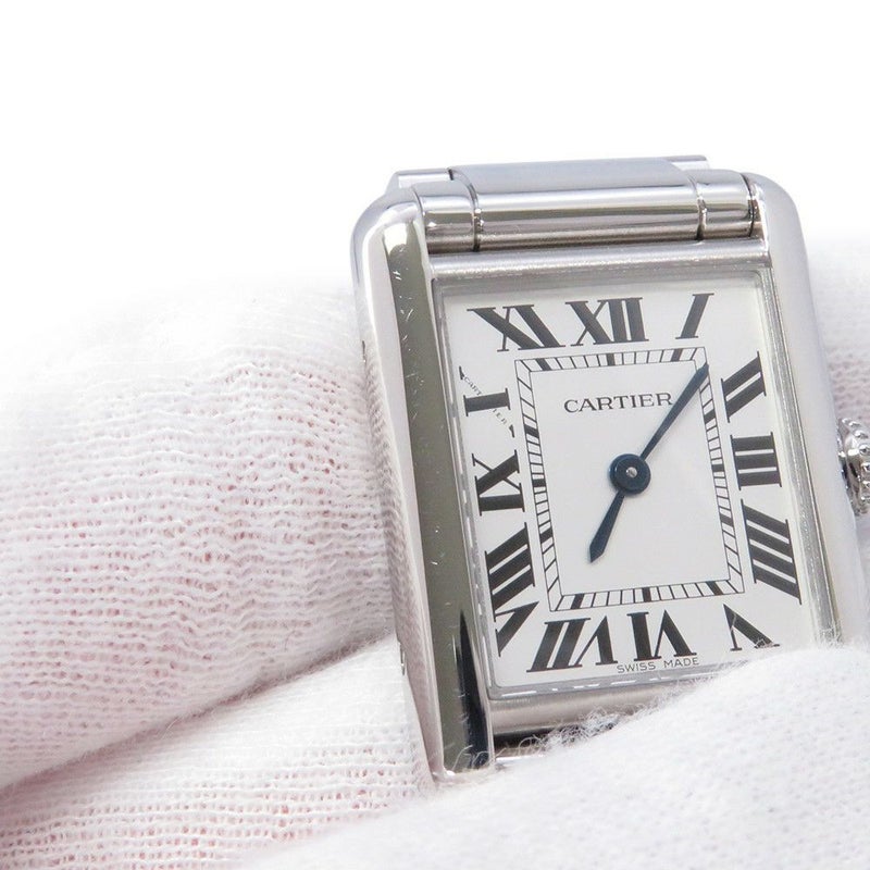カルティエ タンク マスト SM WSTA0051 Cartier 腕時計 シルバー文字盤 クォーツ