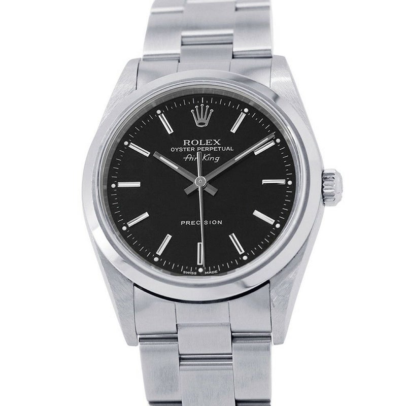 ロレックス エアキング F番 14000M ROLEX 腕時計 ウォッチ 黒文字盤