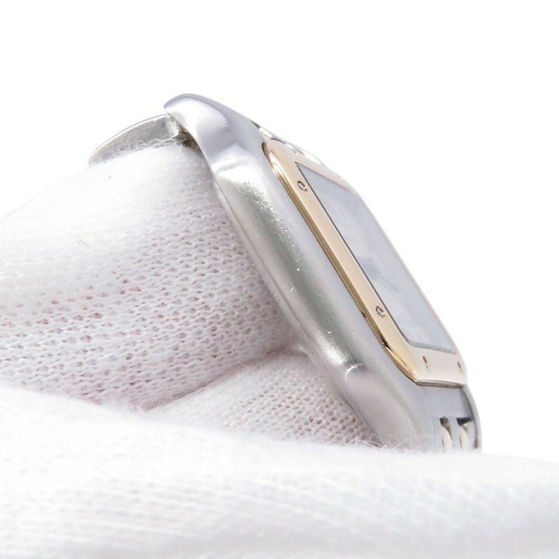 カルティエ パンテール 2ロウ SM W25029B6 SS/K18イエローゴールド Cartier 腕時計 アイボリー文字盤 クォーツ