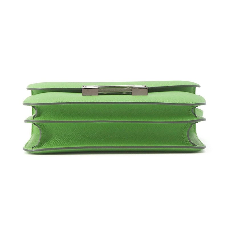 エルメス ミニ コンスタンス3 ミロワール ヴェールユッカ/シルバー金具/ホワイトラッカー金具 エプソン W刻印