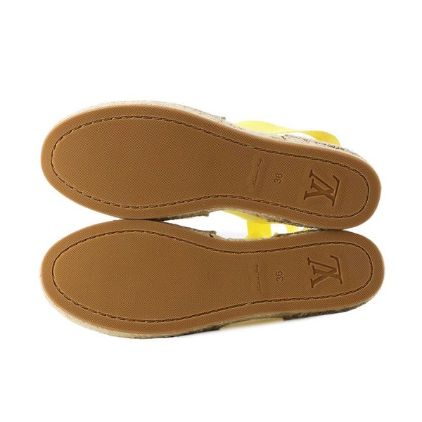 ルイヴィトン サンダル モノグラム スターボード・ライン ローファー サンダル レディースサイズ36 LOUIS VUITTON 靴