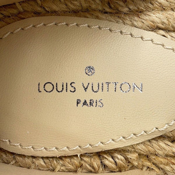 ルイヴィトン サンダル モノグラム スターボード・ライン ローファー サンダル レディースサイズ36 LOUIS VUITTON 靴