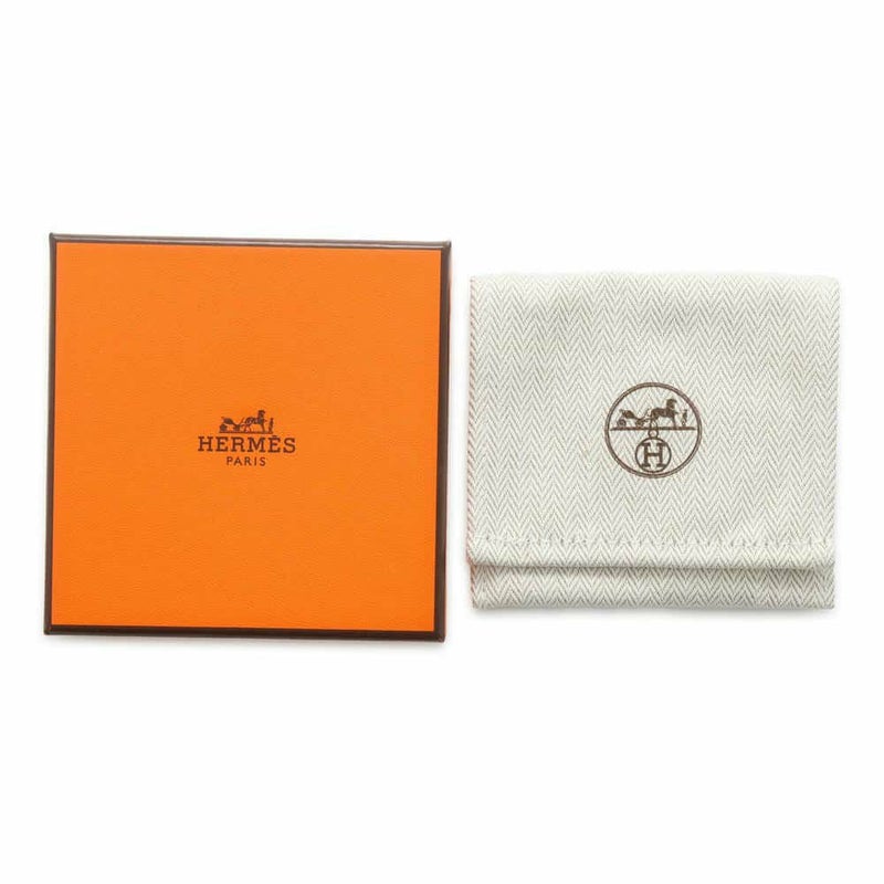エルメス キーホルダー H・トゥ・スピード シルバー金具 HERMES キーリング