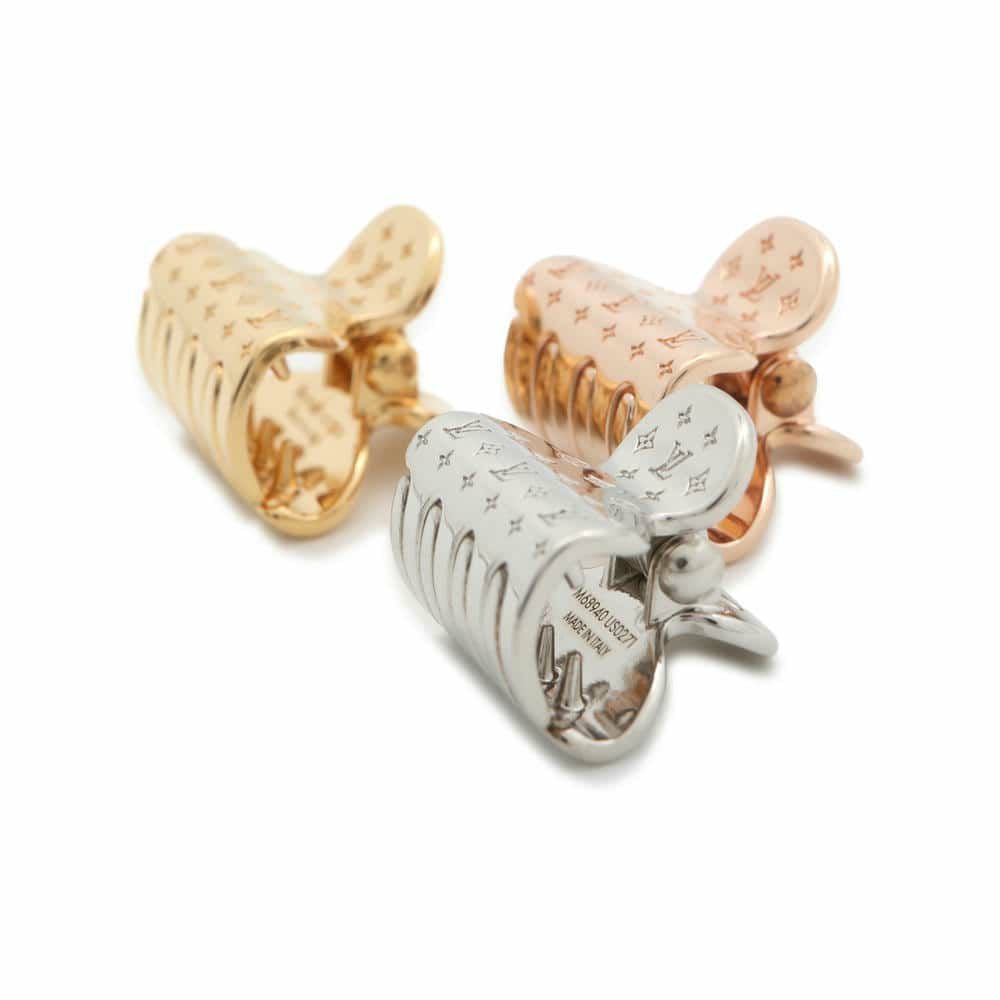 ルイヴィトン ヘアクリップ アクセソワール シュブ・ナノグラムPM