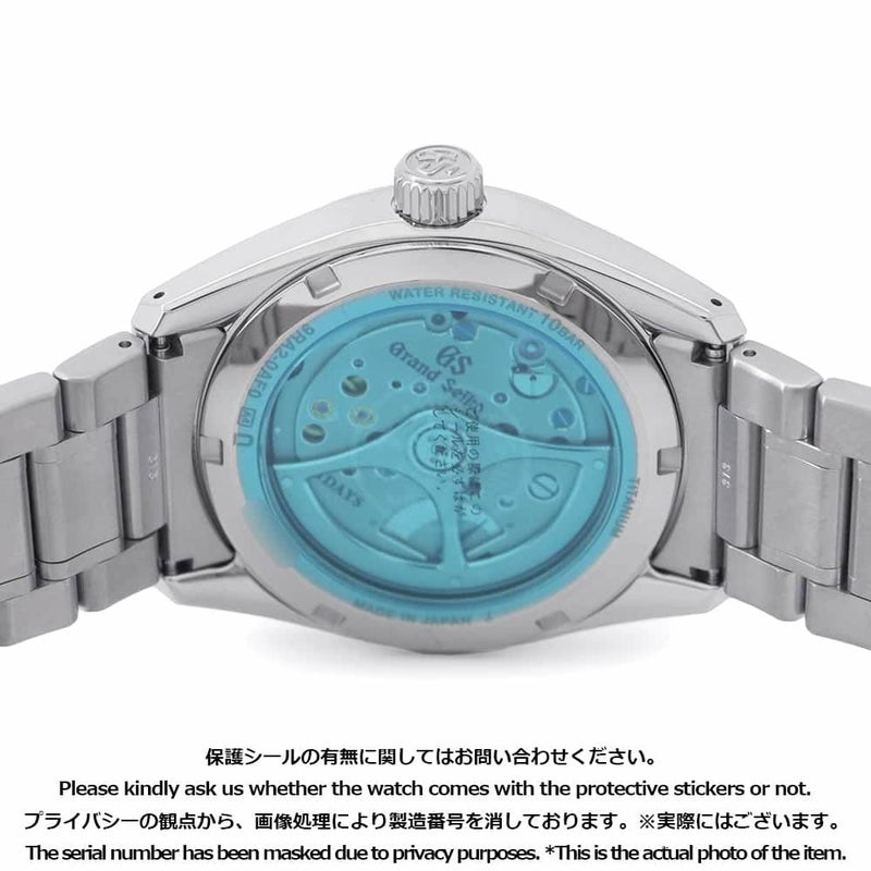 セイコー グランドセイコー エボリューション9 コレクション SLGA025 SEIKO 阿寺川 ブルーグリーン文字盤