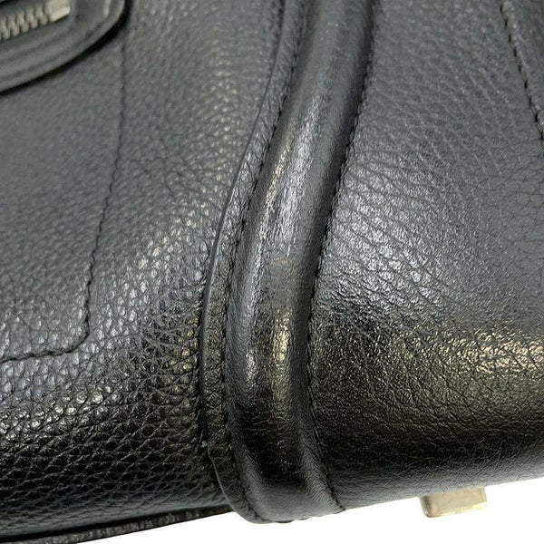 セリーヌ ハンドバッグ ラゲージ ショッパー ミニ 165213 CELINE トートバッグ 黒