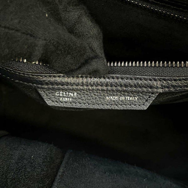 セリーヌ ハンドバッグ ラゲージ ショッパー ミニ 165213 CELINE トートバッグ 黒