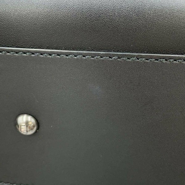 フェンディ ハンドバッグ ピーカブー レギュラー 8BN226 FENDI 2wayショルダーバッグ 黒