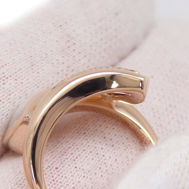 ブルガリ リング ディーヴァ ドリーム リング ダイヤモンド/マザーオブパール K18PGピンクゴールド サイズ約12号 BVLGARI 指輪