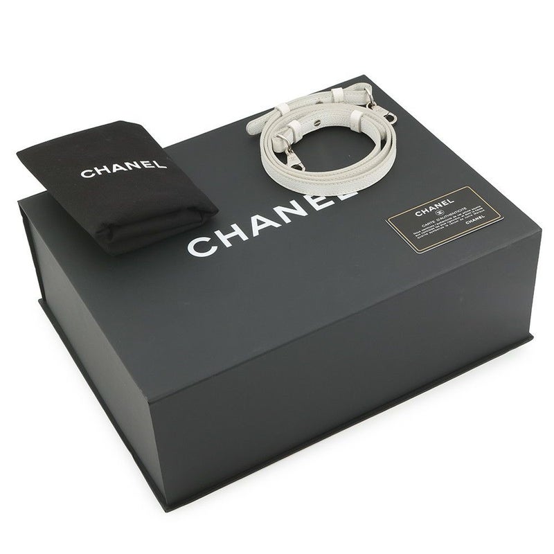 シャネル ハンドバッグ ココマーク ネオエグゼクティブ Neo Executive スモール A69929 CHANEL 2way 白