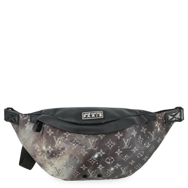 ルイヴィトン ボディバッグ モノグラム・ギャラクシー ディスカバリー・バムバッグ M44444 ウエストバッグ 黒 ブラック