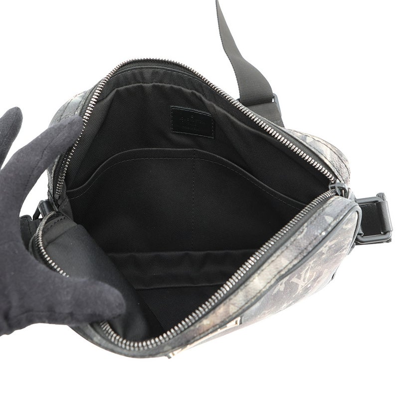 ルイヴィトン ショルダーバッグ モノグラム・ギャラクシー アルファ・メッセンジャー M44165 ヴィトン ブラック 黒