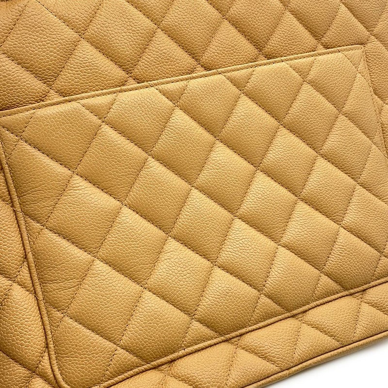 シャネル トートバッグ 復刻トート ココマーク マトラッセ キャビアスキン A01804 CHANEL