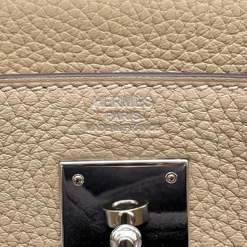 エルメス ハンドバッグ ケリー28 内縫い トレンチ/シルバー金具 トリヨンクレマンス Z刻印 2wayショルダー