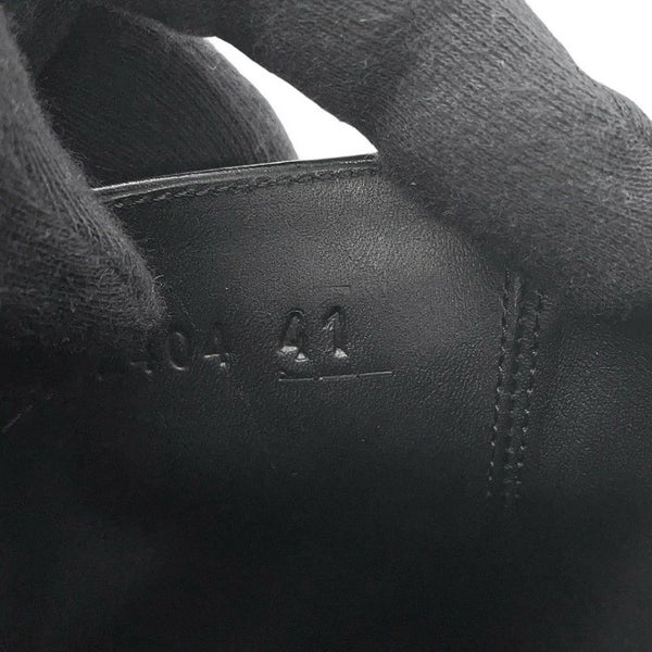 エルメス ショートブーツ ジェフ レザー メンズサイズ41 HERMES 靴 黒